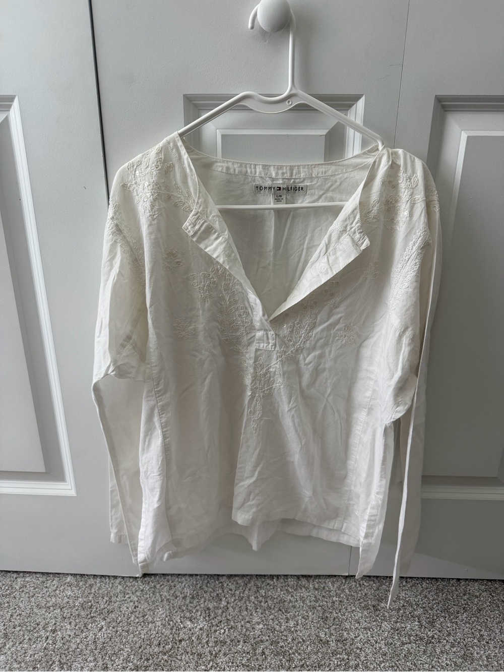 Gorgeous 100% light weight cotton coastal top